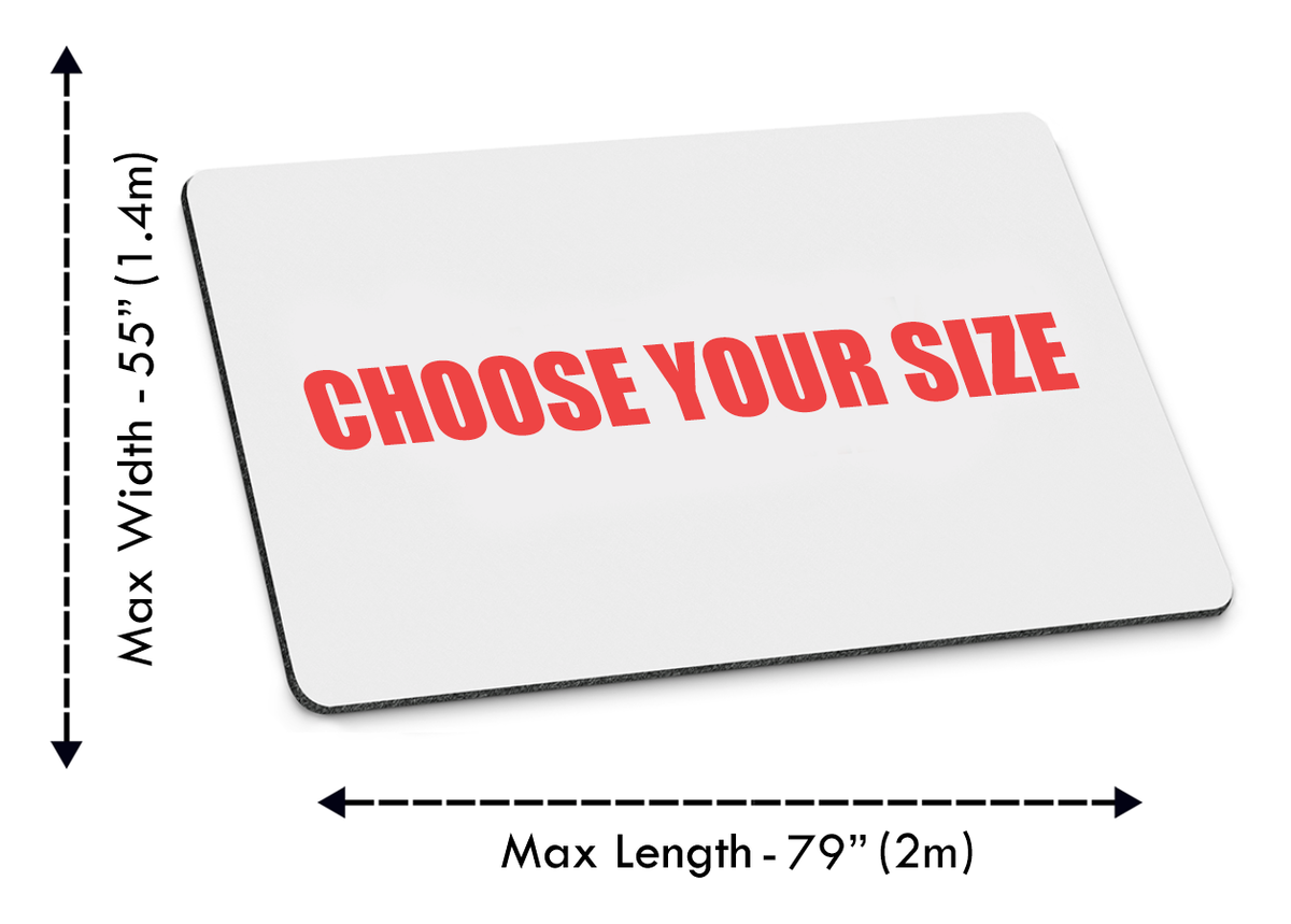 235mm x 625mm Custom Size Mouse Pad – Your Playmat