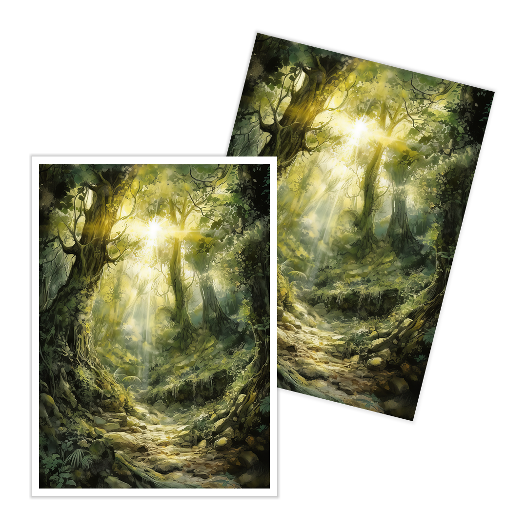 Ethereal Forest Card Sleeves – Your Playmat